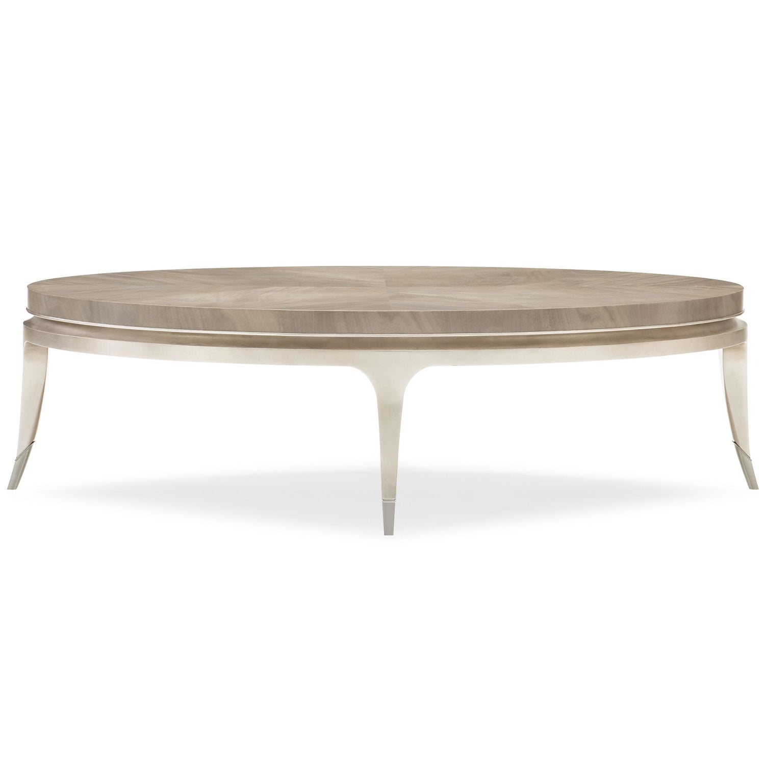  Caracole-Caracole Classic Front and Centre Coffee Table-Natural 165 