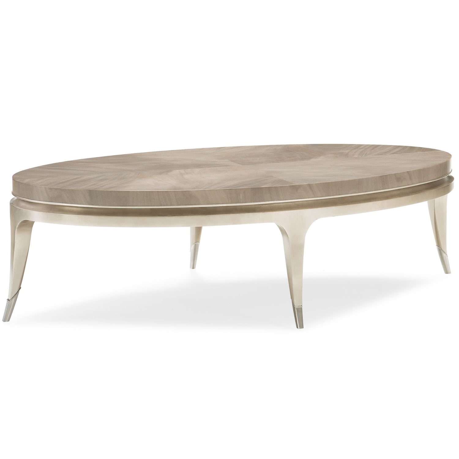  Caracole-Caracole Classic Front and Centre Coffee Table-Natural 861 