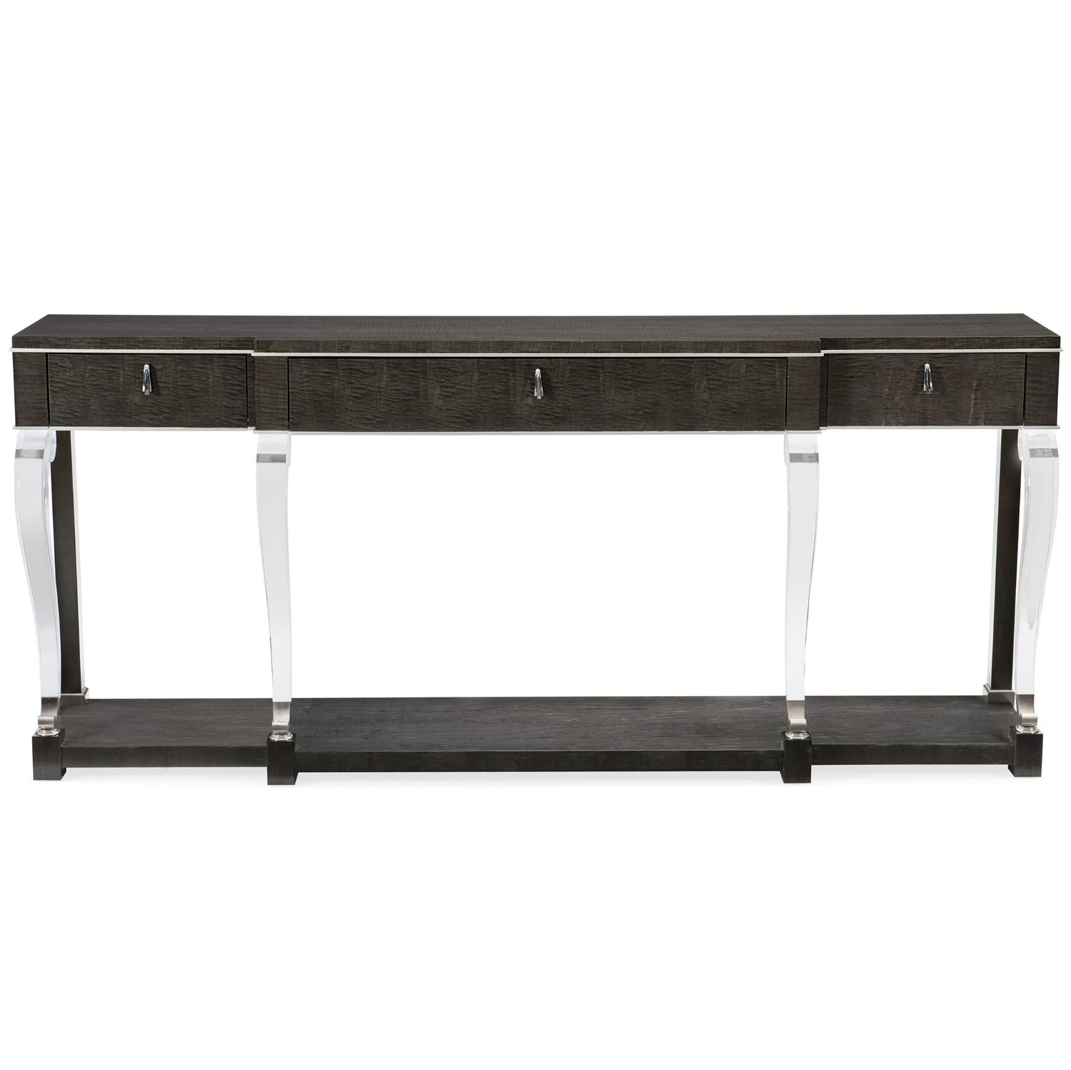  Caracole-Caracole Classic Keep Me Posted Console Table-Brown 725 