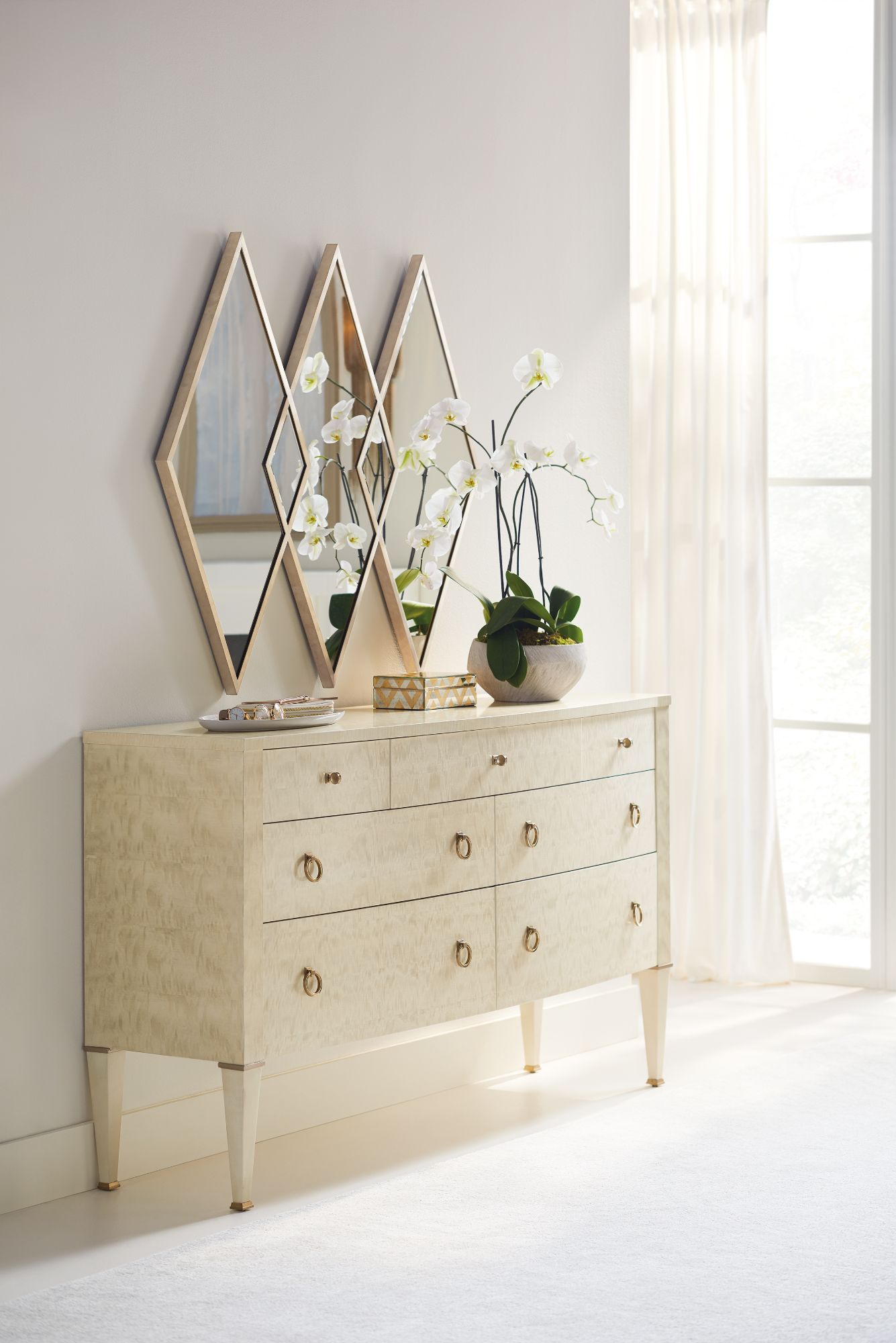  Caracole-Caracole Classic In My Drawers Bedroom Dresser-Natural 277 