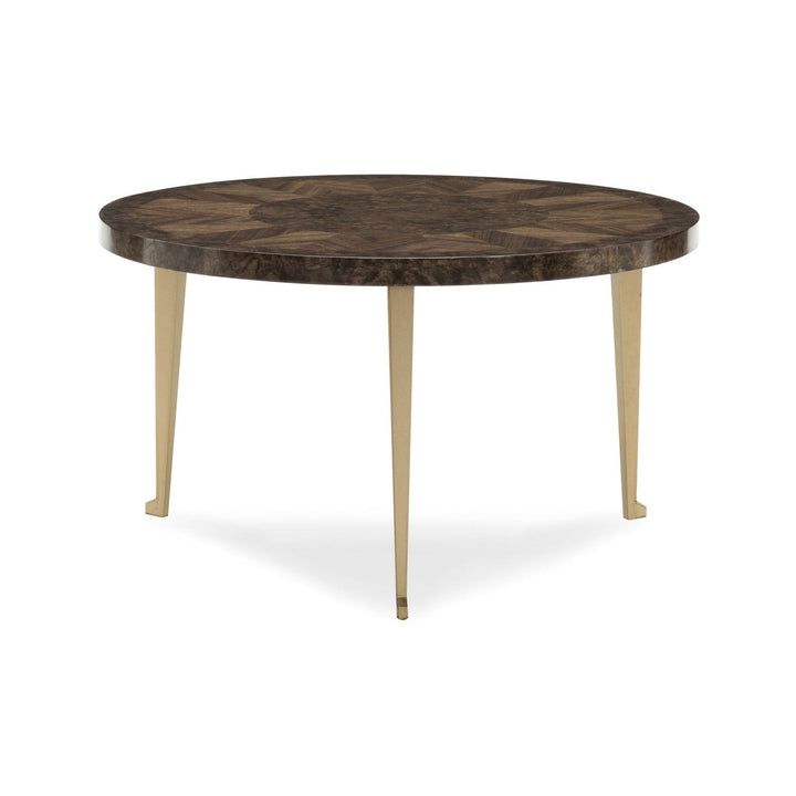 Classic One of The Bunch Round Coffee Table Caracole 1