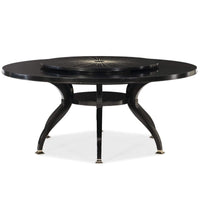 Caracole Classic Total Eclipse Small Round Dining Table