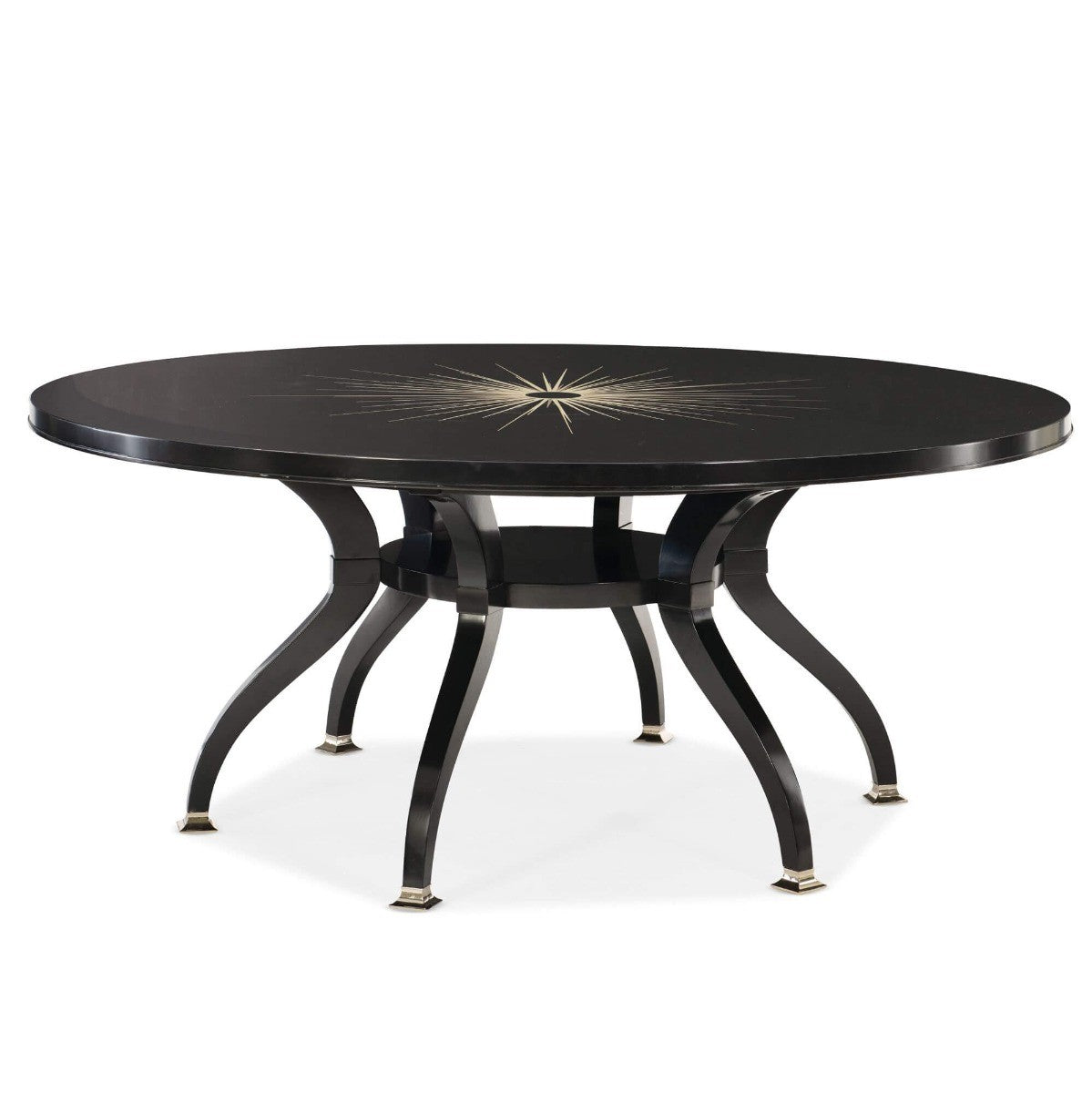 Caracole Classic Total Eclipse Small Round Dining Table