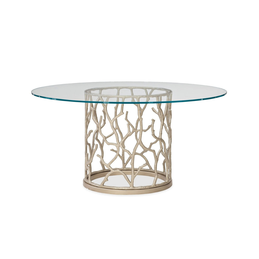 Classic Around The Reef Large Round Dining Table Caracole 1