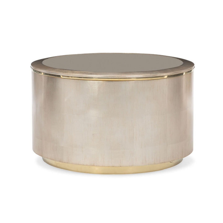 Classic Circle In Time Coffee Table Caracole 1