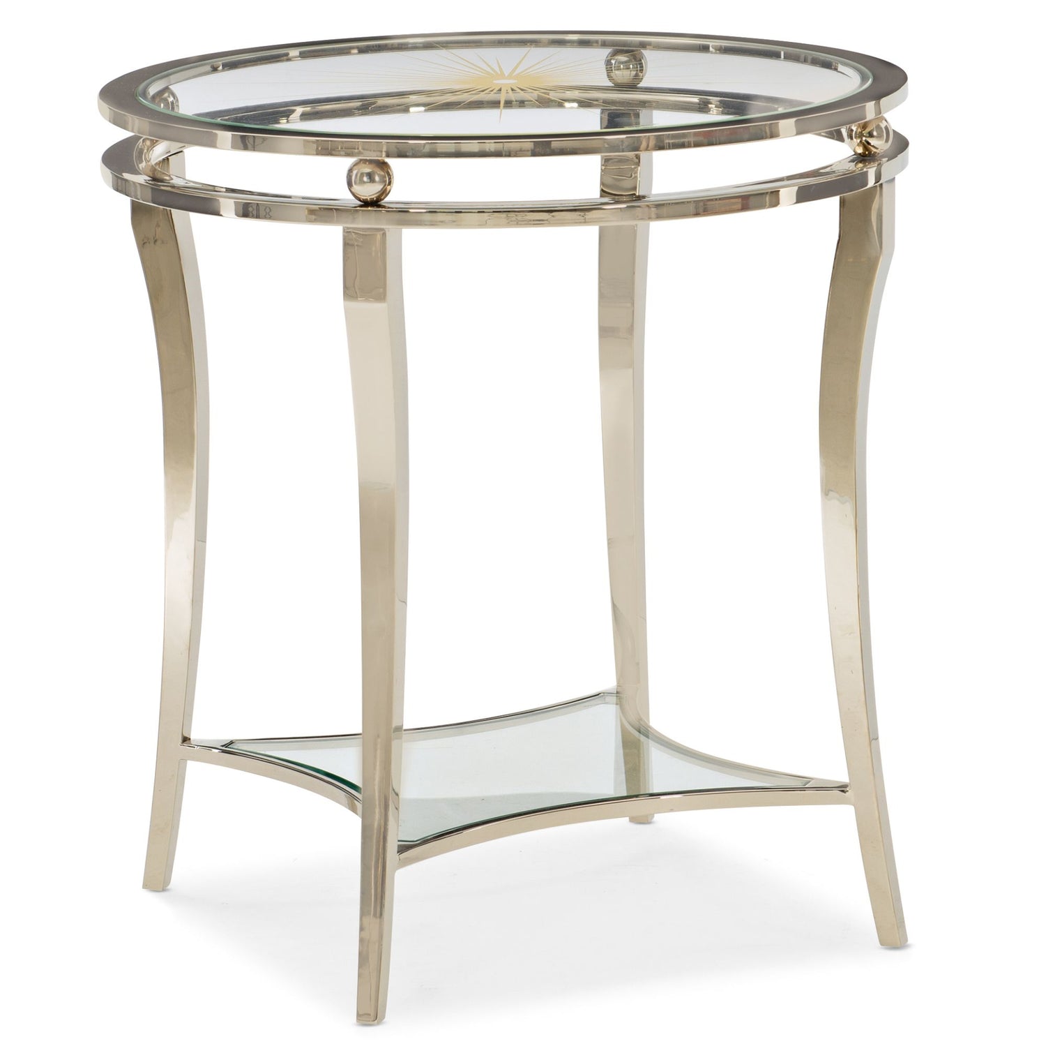  Caracole-Caracole Rising Star Side Table-Gold 077 