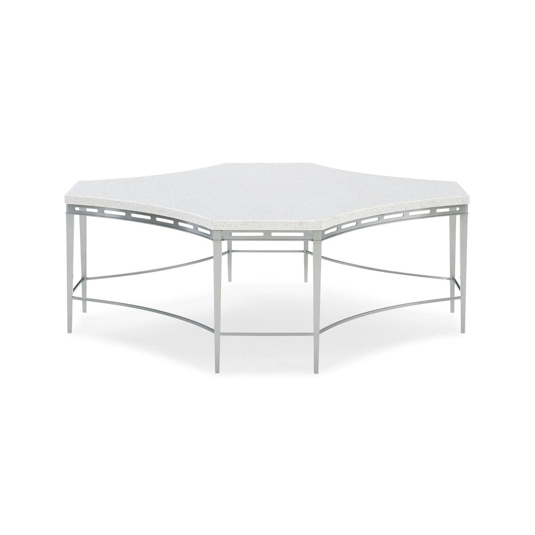 Classic What's The Scoop Coffee Table Caracole 1