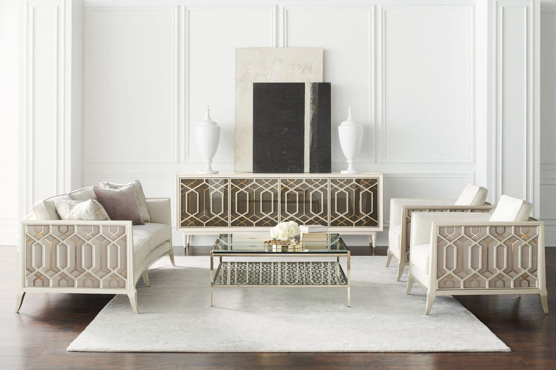 Classic Outside Interest Media Cabinet Caracole 3