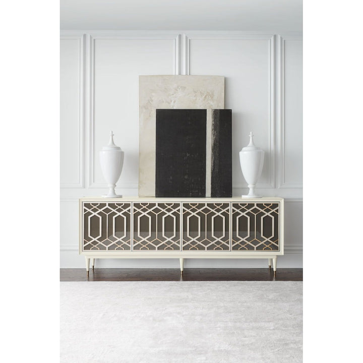 Classic Outside Interest Media Cabinet Caracole 5