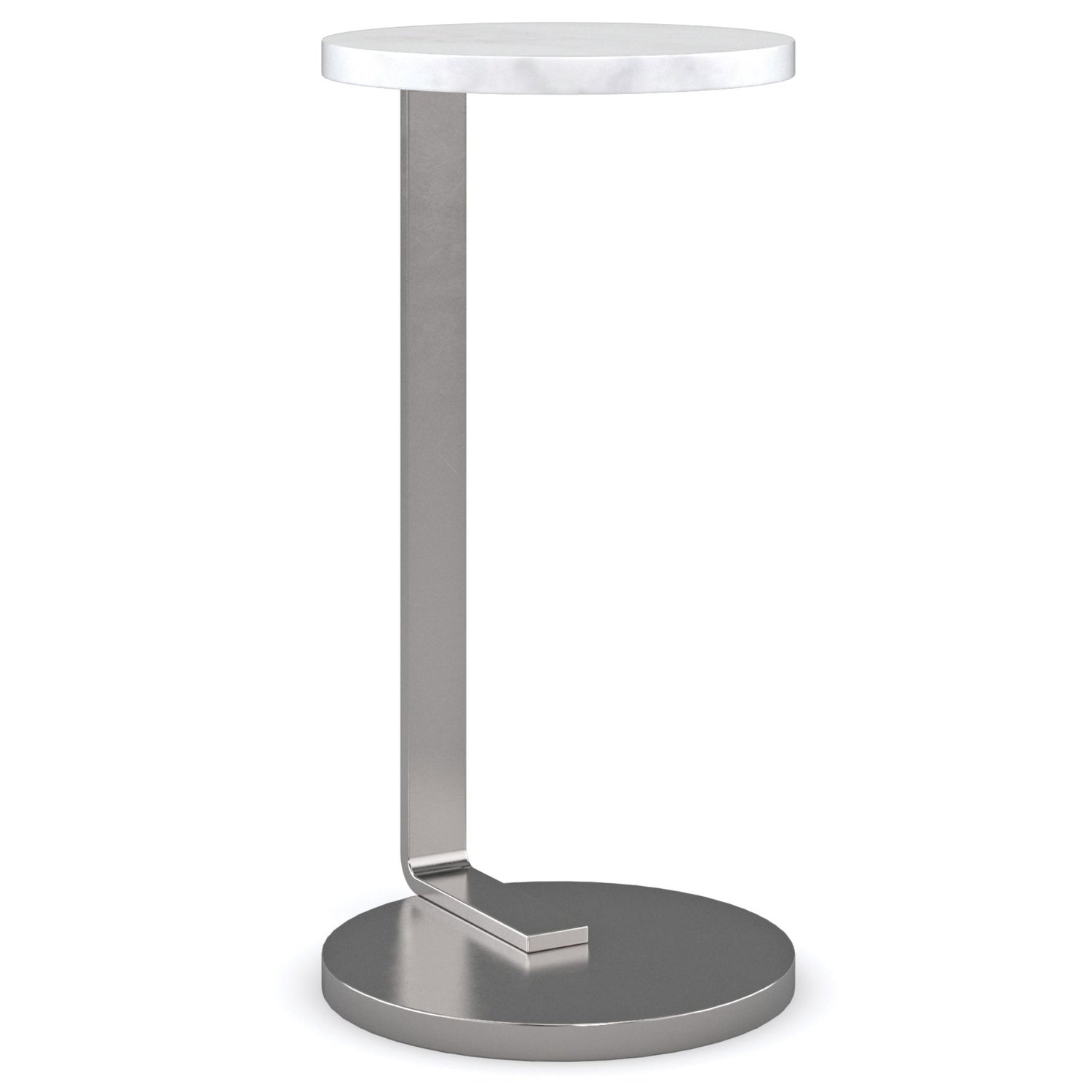  Caracole-Caracole Low Tide Side Table-Silver 805 