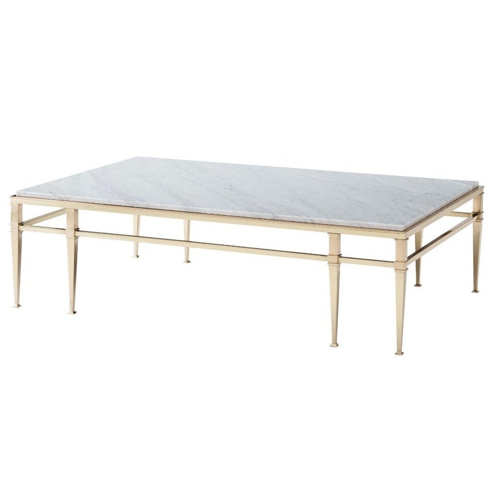 Rectangular Coffee Table Annalyn - Marble Theodore Alexander 3