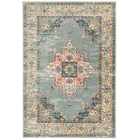 Asiatic Carpets Colt Machine Woven Rug Medallion Grey - 120 x 170cm