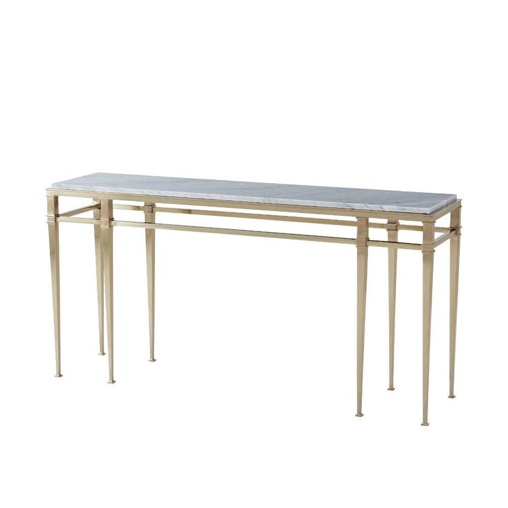 Theodore Alexander Console Table Annalyn in Marble