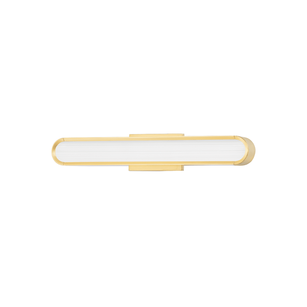 Hudson Valley Lighting Starkey Led Small Bath Bracket in Aged Brass