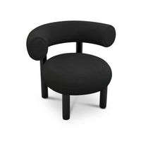 Tom Dixon Fat Lounge Chair in Black