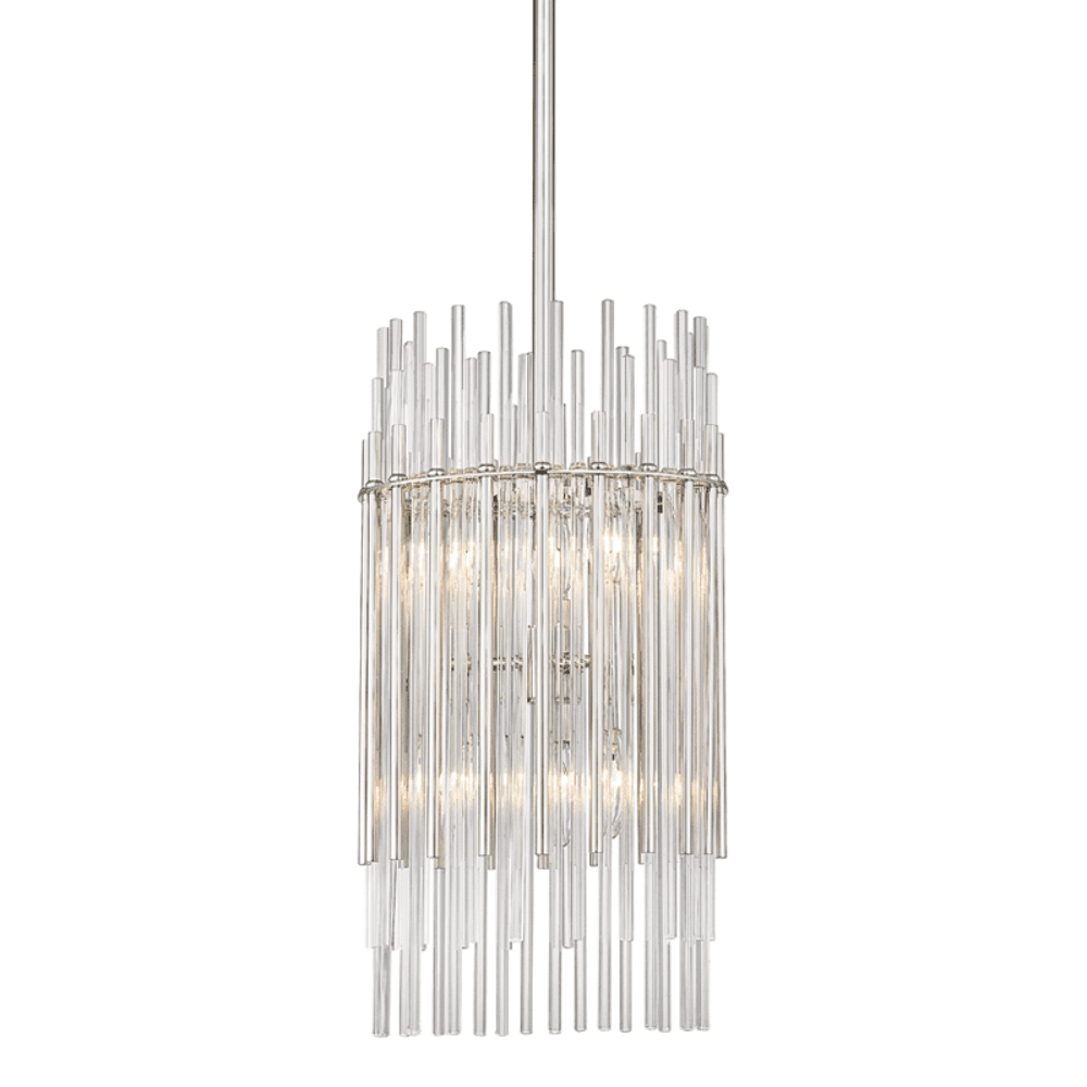 Hudson Valley Lighting Wallis Polished Nickel Pendant Light