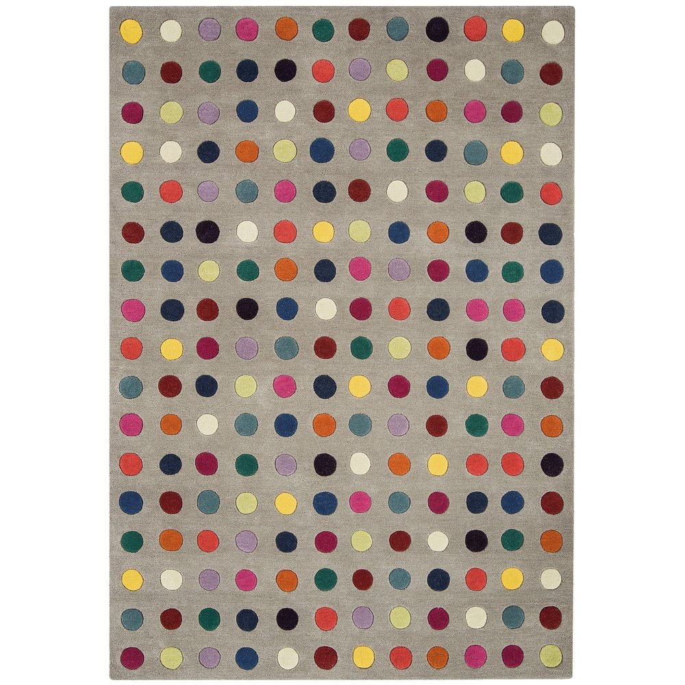  Asiatic Carpets-Asiatic Carpets Funk Hand Tufted Runner Spotty - 70 x 200cm-Multicoloured 381 