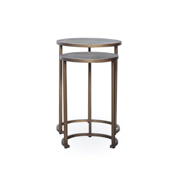 Hampton Nest of Tables - Grey Shagreen DIDesigns 3