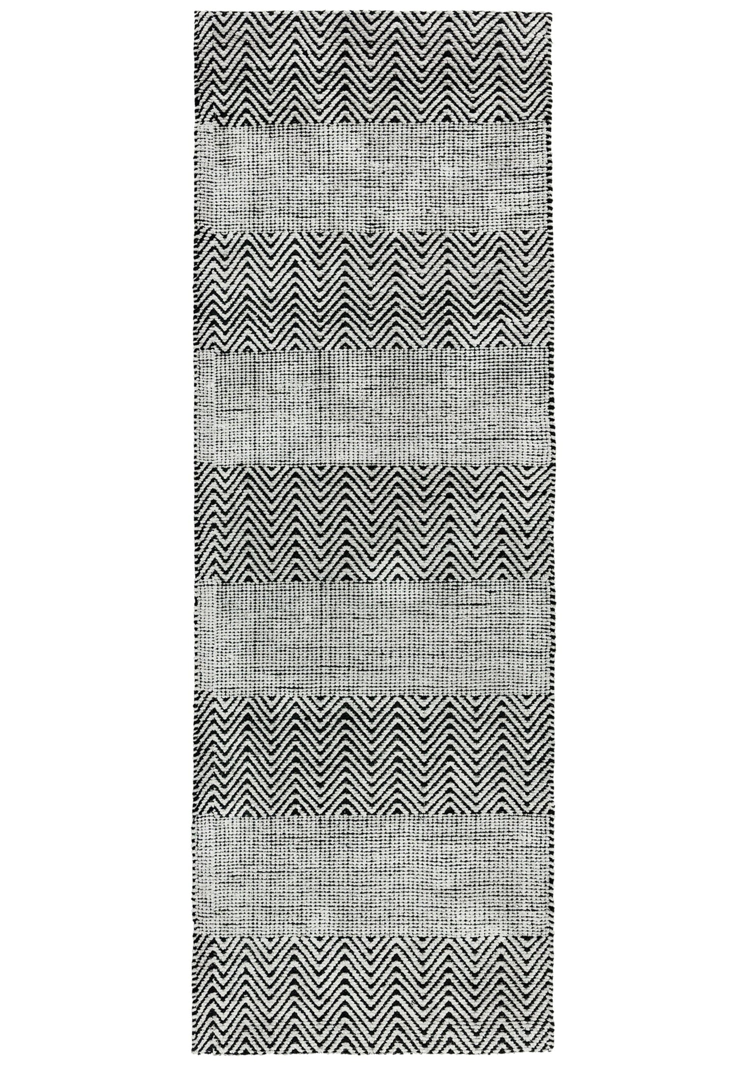 Asiatic Carpets Ives Hand Woven Rug Grey - 100 x 150cm