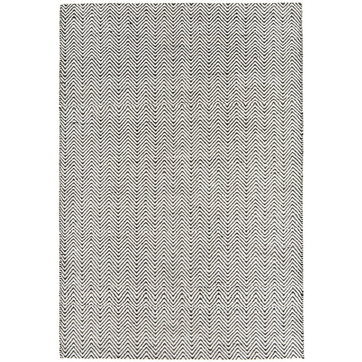 Ives Hand Woven Rug - Black & White Asiatic Carpets 1