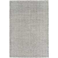 Asiatic Carpets Ives Hand Woven Rug Black White - 120 x 170cm