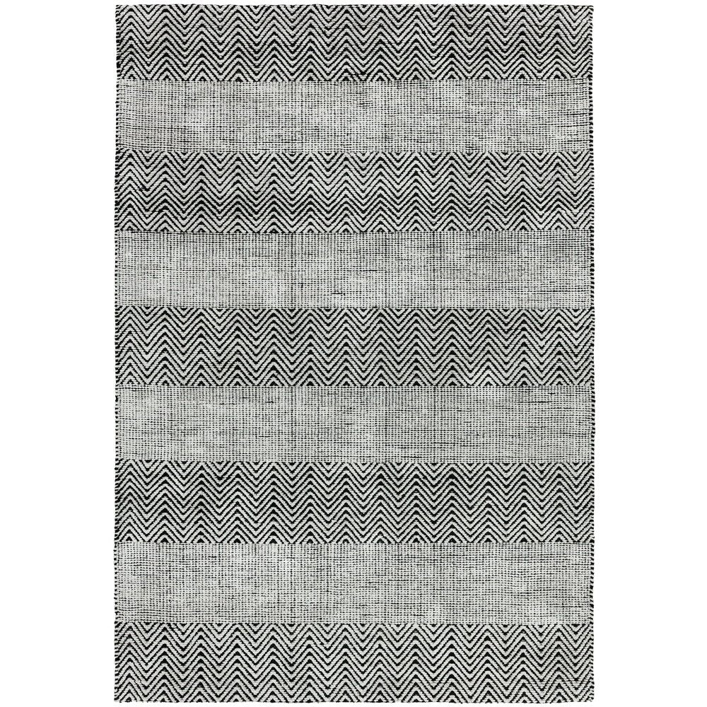 Asiatic Carpets Ives Hand Woven Rug Grey - 100 x 150cm