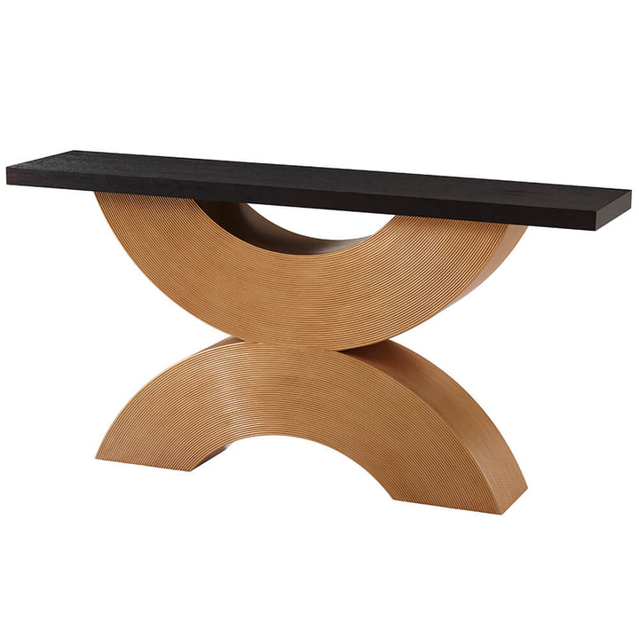 Reed Console Table Theodore Alexander 3