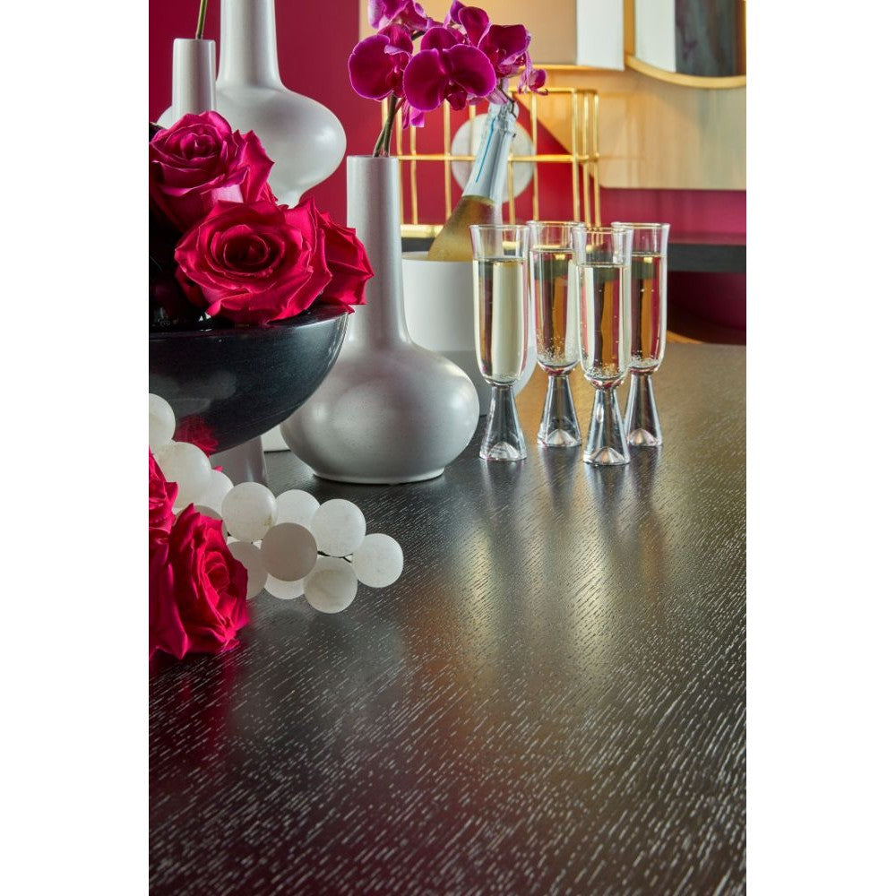 Reed Rectangular Dining Table Theodore Alexander 3
