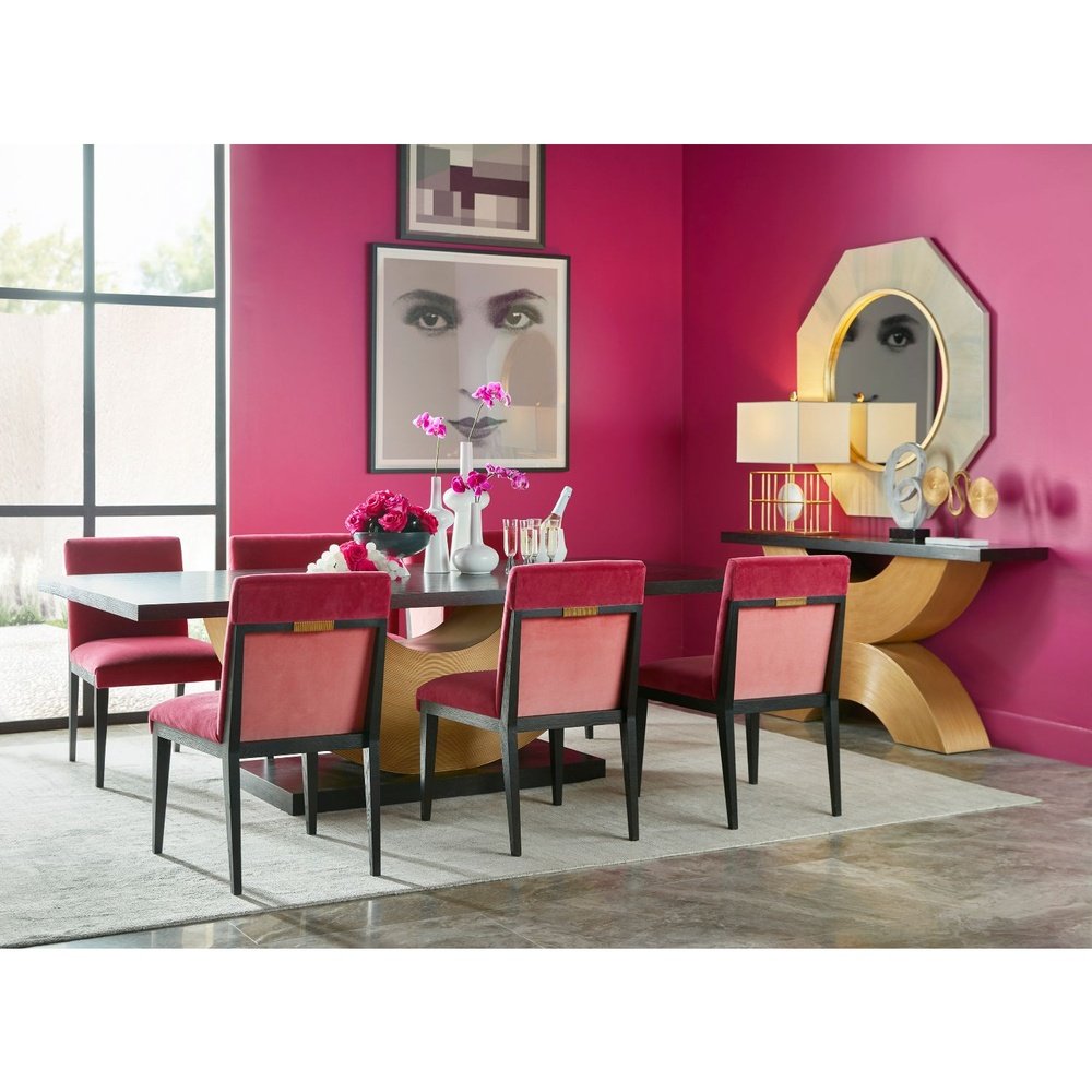 Reed Console Table Theodore Alexander 2