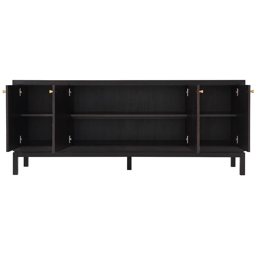 Theodore Alexander Reed Sideboard Gilt Finish