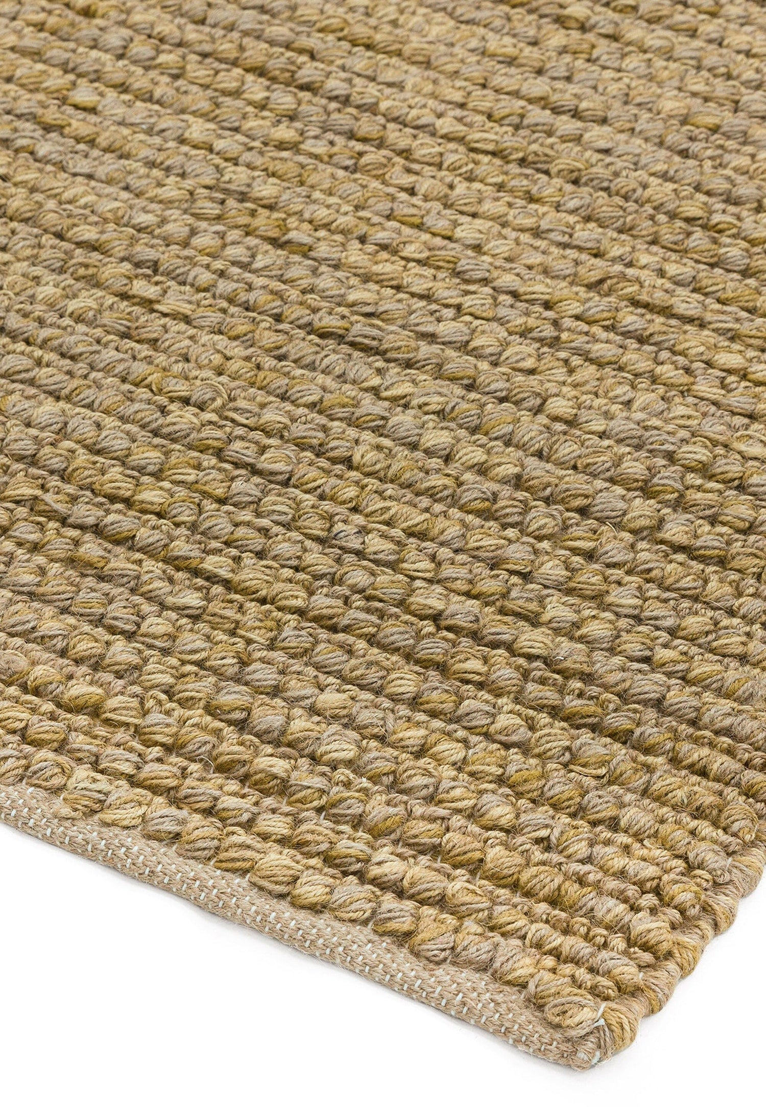  Asiatic Carpets-Asiatic Carpets Jute Loop Hand Woven Rug Natural - 120 x 180cm-Beige, Natural 709 