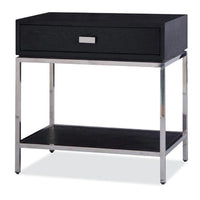 Liang & Eimil Levi Bedside Table in Stainless Steel