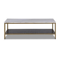 Liang & Eimil Max White Marble Coffee Table