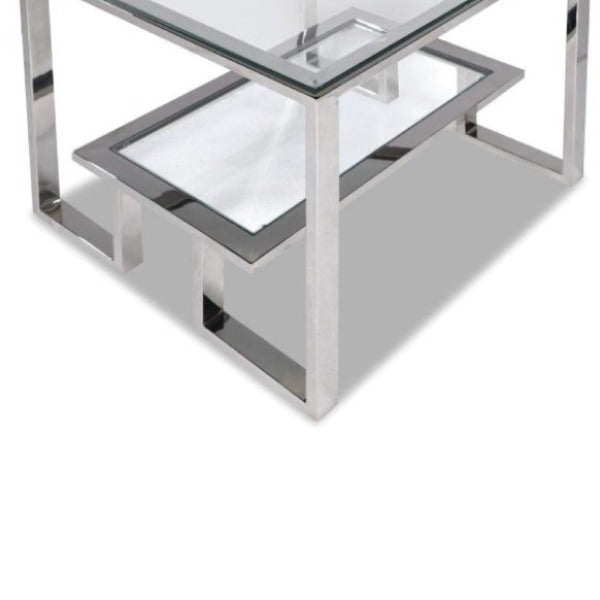 Liang & Eimil Stainless Steel Mayfair Side Table