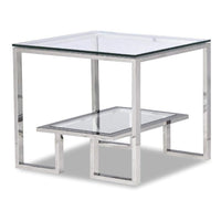 Liang & Eimil Stainless Steel Mayfair Side Table