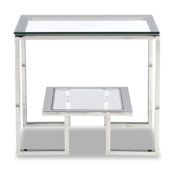 Liang & Eimil Stainless Steel Mayfair Side Table