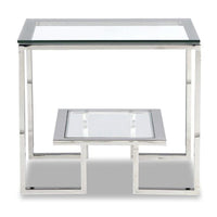 Liang & Eimil Stainless Steel Mayfair Side Table