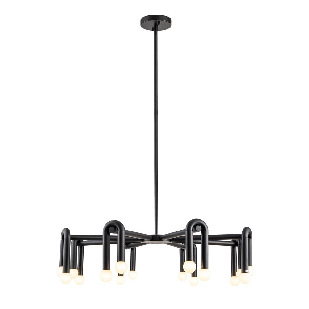 Melt 2 Pendant Lamp - Matt Black LiangAndEimil 4