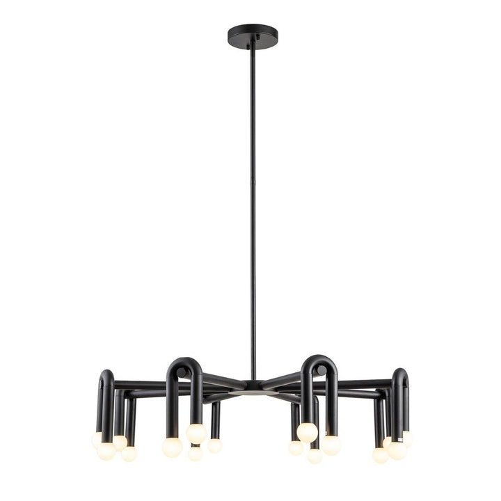 Melt 2 Pendant Lamp - Matt Black LiangAndEimil 4