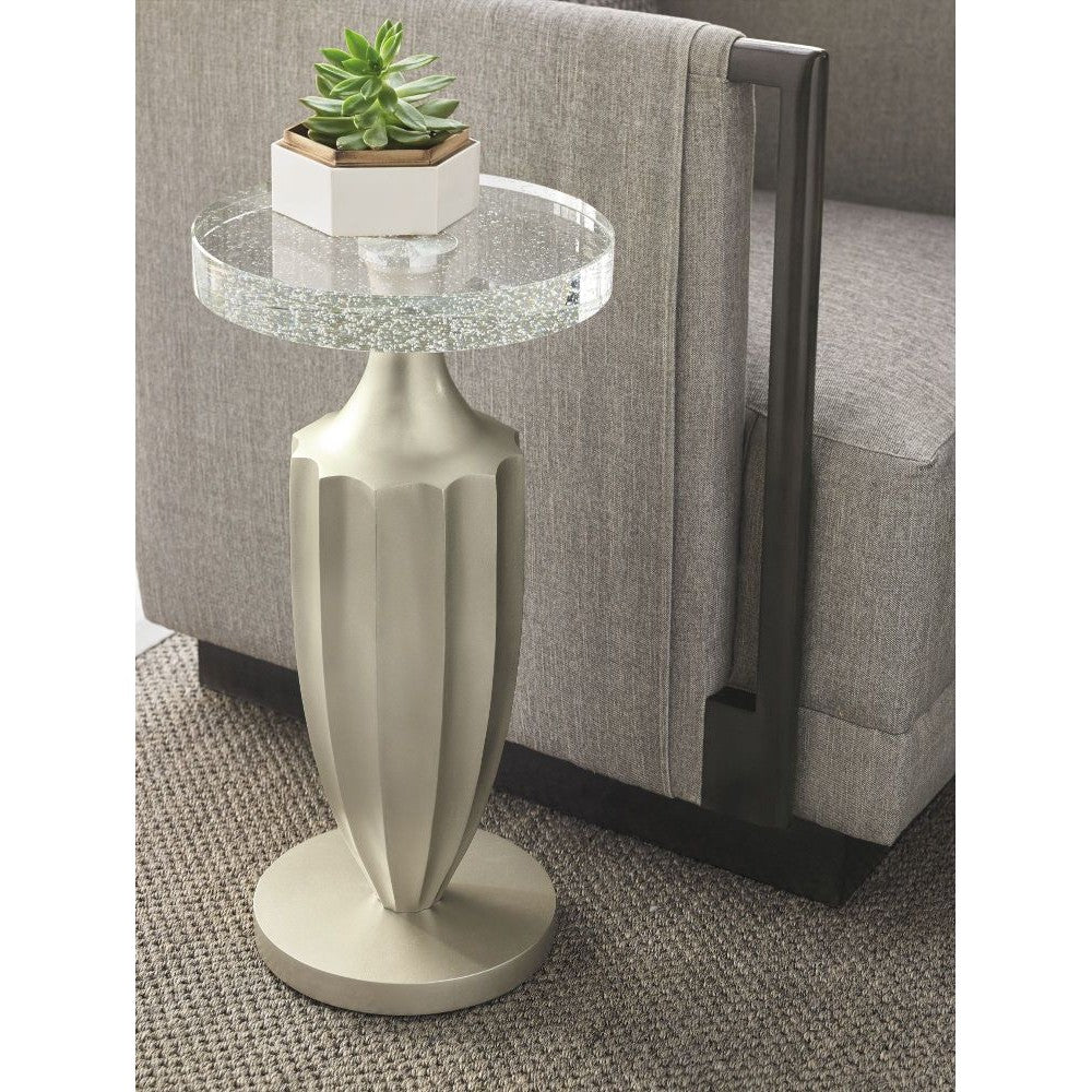 Modern Uptown Just A Little Jazz Side Table Caracole 2
