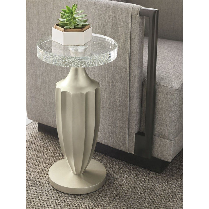 Modern Uptown Just A Little Jazz Side Table Caracole 2
