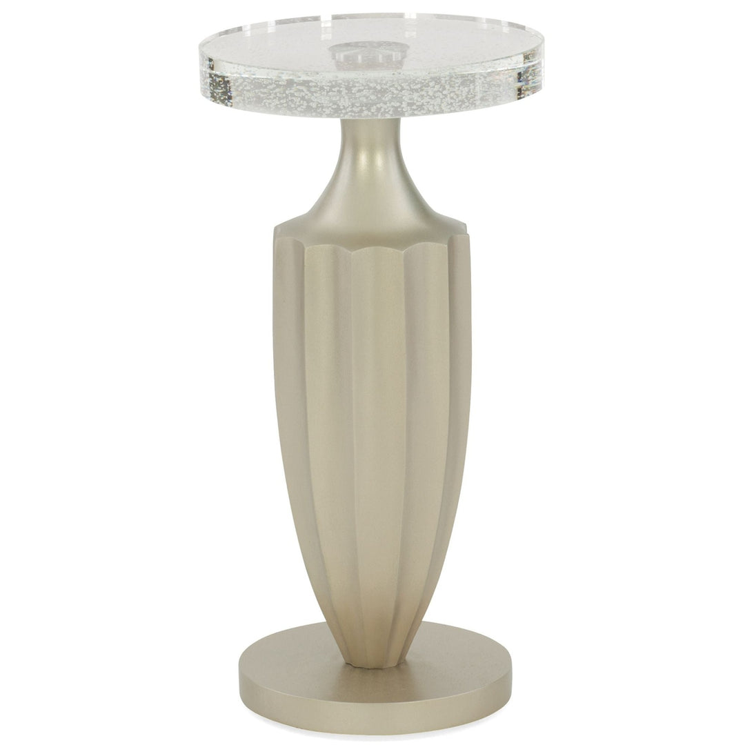 Modern Uptown Just A Little Jazz Side Table Caracole 1