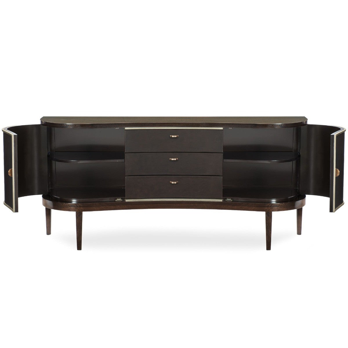 Caracole Modern Streamline Moderne Sideboard