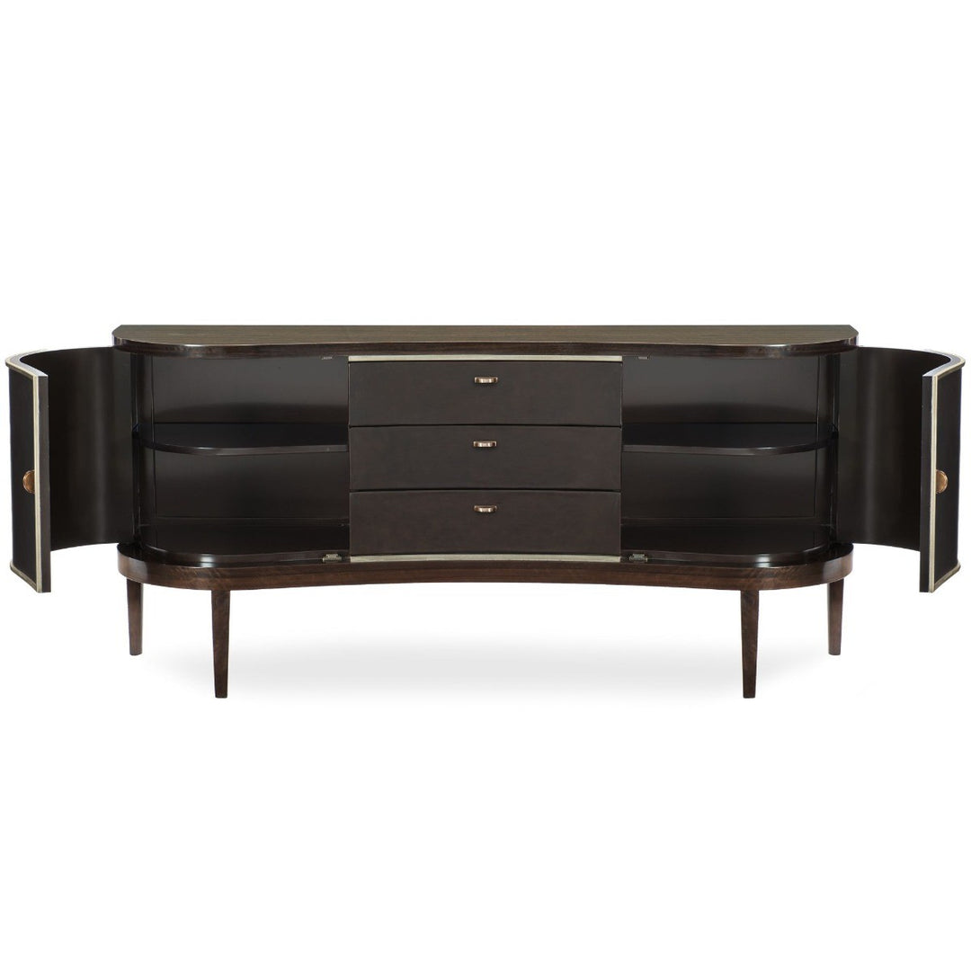 Modern Streamline Moderne Sideboard Caracole 4