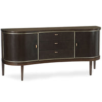 Caracole Modern Streamline Moderne Sideboard