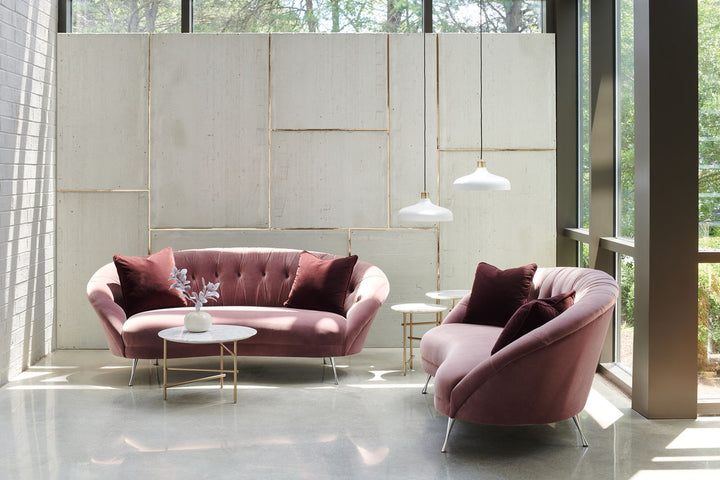 Modern Edge Concentric Accent Table Caracole 3