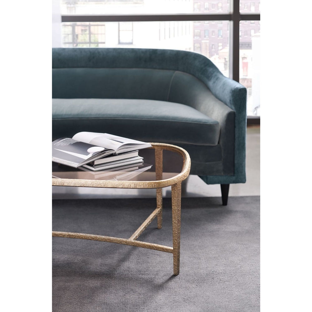Modern Edge Contour Coffee Table Caracole 2