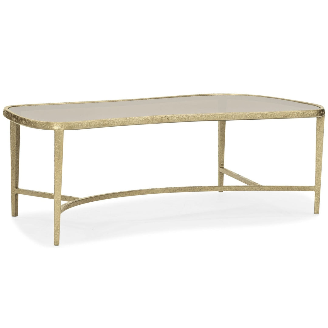 Modern Edge Contour Coffee Table Caracole 5