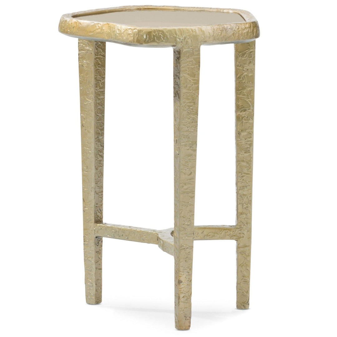 Modern Edge Contour Side Table Caracole 4