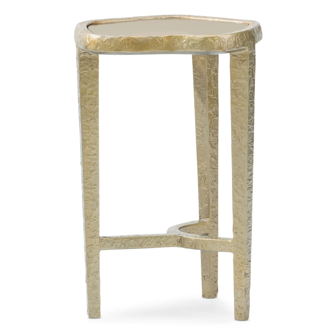 Modern Edge Contour Side Table Caracole 1